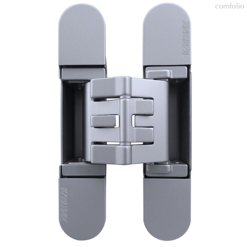 KUBICA K2760 DXSX, CS петля скрытая универсальная МАТОВЫЙ ХРОМ (60 kg) - Koblenz