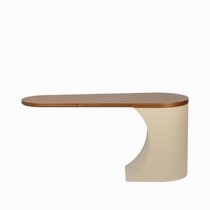 Письменный стол Rome 160x60, цвет коричневый/светло-серый - Cosmo