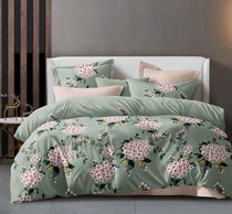 Комплект постельного белья CA-1-781 1.5 Сатин печатный с наволочками 70х70х2шт. - АльВиТек