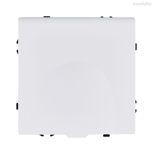 Розетка штепсельная SCHUKO 16A/250 В с крышкой, белый глянцевый Kollinger Eclipse EC-015WG - Kollinger