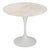 Стол обеденный Decor de table Vetro 90х90х75 см, мрамор Royal Cliff White, белая ножка - Decor De Table