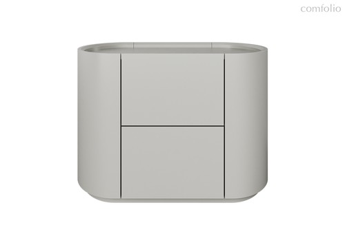 Тумба прикроватная Lagom 2 ящика ширина 60 см (серо-бежевый) - Ellipse