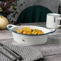 Блюдо овальное 25*16,1 см h5,5 см 880 мл с ручками Bakery Fusion P.L. Proff Cuisine