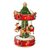 Шкатулка музыкальная Lamart Noel Новогодняя карусель 16 см, вращающаяся, полирезин - Lamart