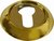 Накладка на ключевой цилиндр SILLUR CL P.GOLD (золото блестящее, круглое основание) - Archie