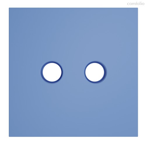 Накладка для розетки телевизионной оконечной TV+SAT, S70 деним - Voltum