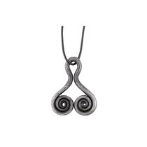 Кулон кованый на шнурке Инь-Янь - Covali