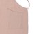 Фартук из умягченного льна розово-пудрового цвета из коллекции Essential, 82х70 см - Tkano