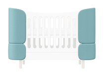 Комплект чехлов для кроватки-трансформера KIDI Soft (бирюзовый) - Ellipse