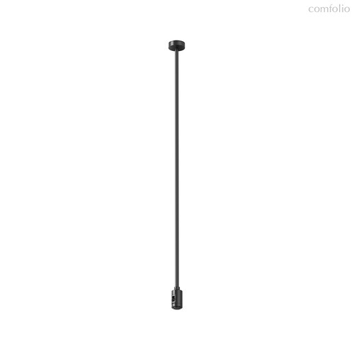 Крепление потолочное Long 700мм с вводом питания Flarity черный - Maytoni