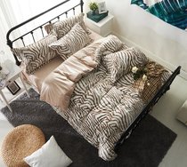 Комплект постельного белья CA-6-768 Евро Сатин печатный с наволочками 70х70х2шт.+50х70х2шт. - АльВиТек