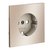 Накладка для розетки с заземлением, S70 Metal платина - Voltum