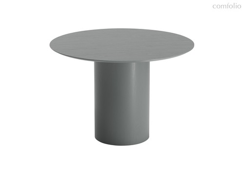 Стол обеденный Type D 110 см основание D 43 см (серый) - Ellipse
