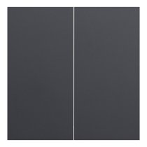 Клавиши двухклавишного выключателя 35611 MB, черный сатин - Rikett