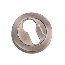 Накладка на ключевой цилиндр GENESIS CL-20G CL BL.SILVER (чернёное серебро) - Archie