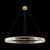 10135/1000 Gold Подвесной светильник LOFT IT Crystal ring - Loft It