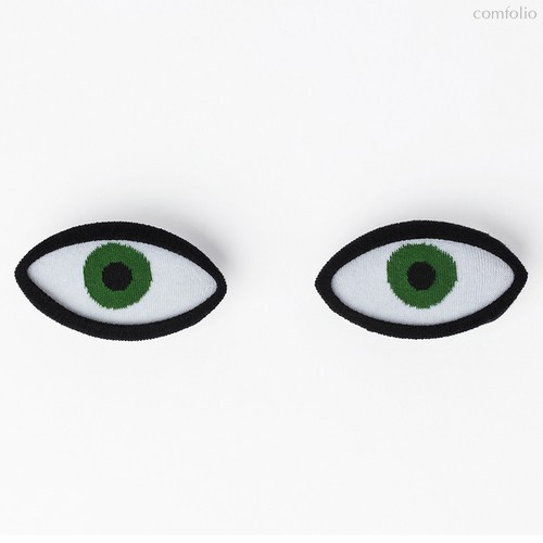 Носки Eye, зеленые - DOIY