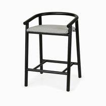 Полубарный стул Alter, цвет серый/черный - Cosmo