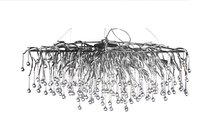 Люстра 120xh.36см, хром - Garda Decor