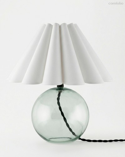 Светло-зеленая лампа Джудит, цвет светло-зеленый - Louvre Home