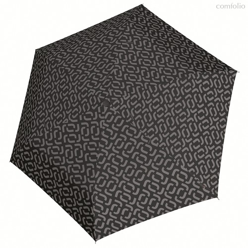 Зонт механический Pocket mini signature black - Reisenthel
