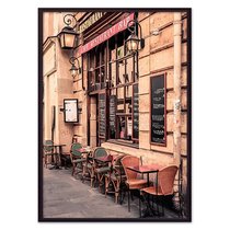 Кафе в париже, 40x60 см - Dom Korleone