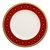 Тарелка акцентная Noritake Трефолио, красный 24,5 см, фарфор - Noritake