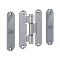 Петля карточная универсальная К27, цвет матовый никель (140NS120) - Koblenz