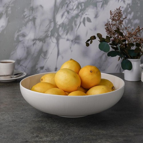 Салатник 2320 мл d 26 см h8,3 см Neo Silk 3шт., цвет белый - Noble