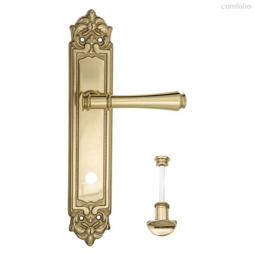 Дверная ручка на планке Fratelli Cattini "PICCO" WC-2 PL96-OLV полированная латунь - Fratelli Cattini