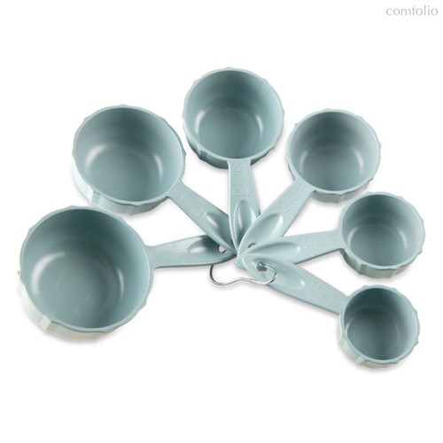 Набор из 6 мерных чашек для форм для выпечки Nordic Ware (серо-голубой) - Nordic Ware