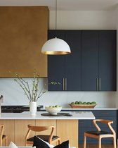 Белый подвесной светильник Детройт, цвет белый - Louvre Home