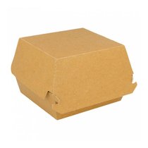 Коробка для бургера 14*12,5*8 см, натуральный 50 шт/уп, картон, Garcia de PouИспания - Garcia De Pou