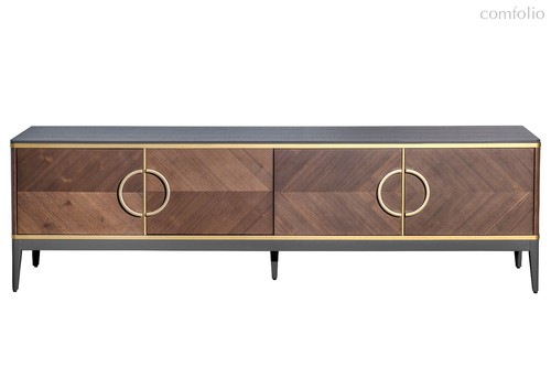 Тумба под ТВ 4-х дверная шпон 200x58x40см - Garda Decor