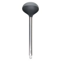 Половник Tovolo 29 см, силикон, стальная ручка, серый - Tovolo