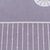 Скатерть из хлопка фиолетово-серого цвета с рисунком Ледяные узоры, New Year Essential, 180х260см - Tkano