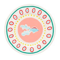 Тарелка круглая Summer Bliss Guppy fish DEP221-GUP (DEP221-05924C) - Costa Nova