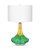 Настольная лампа Кэндис, цвет зеленый - Louvre Home