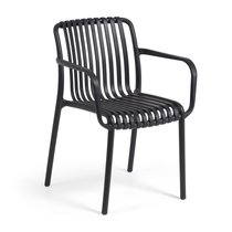 Садовый стул Isabellini в черном цвете - La Forma