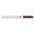 Нож для нарезки Victorinox Rosewood, волнистое лезвие, закругленное острие, 30 см, ручка - Victorinox