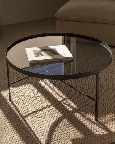 Чёрный кофейный стол Кавендиш, цвет черный - Louvre Home