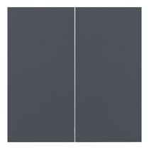 Клавиши для двухклавишного перекрестного выключателя 35614 BT, базальт - Rikett