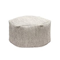 Almadraba Пуф серого цвета 100% ПЭТ 60 x 50 см - La Forma