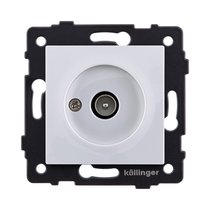 Розетка TV (папа), белый Kollinger REA-007WH для Aspekt, Eleganz, Reflex - Kollinger