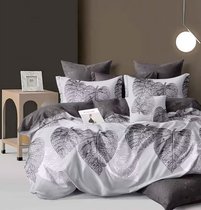 Комплект постельного белья CA-7-719 Дуэт Сатин печатный с наволочками 70х70х2шт.+ 50х70х2шт. - АльВиТек