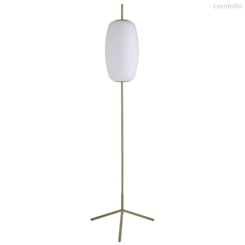 Лампа напольная Silk, D22 см, белое опаловое стекло - Frandsen