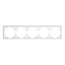 Пятиместная рамка классик 35950 MW, белый сатин - Rikett