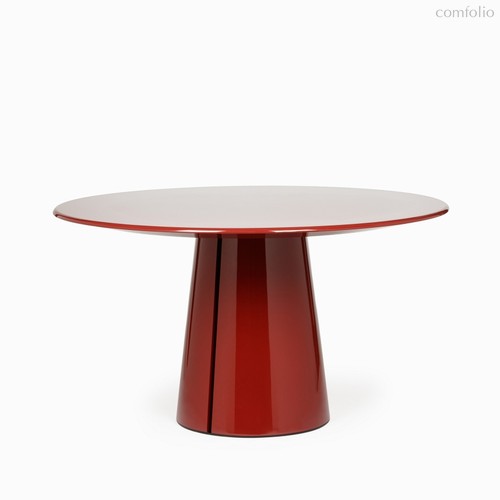 Обеденный стол Cargo диаметр 135, цвет красный - Cosmo
