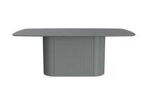 Стол обеденный Type прямоугольный 200*95 см (серый) - Ellipse