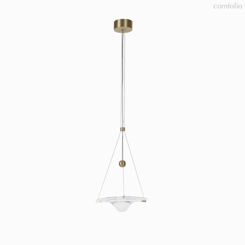 Подвесной светильник Saturn диаметр 35, цвет золотой/прозрачный - Cosmo